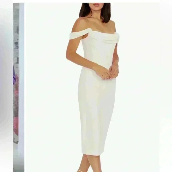 Dress the Population Vickie Off the Shoulder Dress - Picture 5 of 5